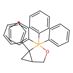 1,2,2,2-tetraphenyl-3-oxa-2lambda5-phosphabicyclo[3.1.0]hexane structure