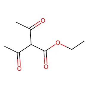 ethyl 2-acetyl-3-oxobutanoate structure