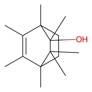 1,2,3,3,4,5,6-Heptamethylbicyclo(2.2.2)oct-5-en-2-ol structure