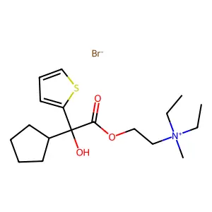 PENTHIENATE BROMIDE structure