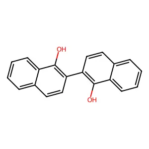 [2,2'-Binaphthalene]-1,1'-diol structure