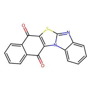 11-thia-2,9-diazapentacyclo[10.8.0.02,10.03,8.014,19]icosa-1(12),3,5,7,9,14,16,18-octaene-13,20-dione structure