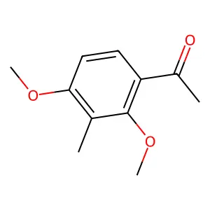 1-(2,4-Dimethoxy-3-methylphenyl)ethanone structure