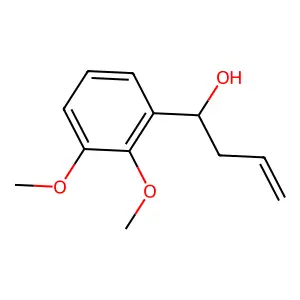 1-(2,3-dimethoxyphenyl)but-3-en-1-ol structure