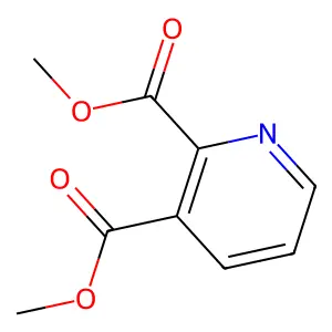 dimethyl pyridine-2,3-dicarboxylate structure