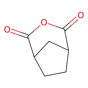 1,3-cyclopentanedicarboxylic anhydride structure