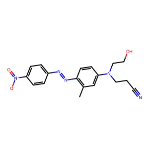 DISPERSE DYE (C.I. 11230) structure