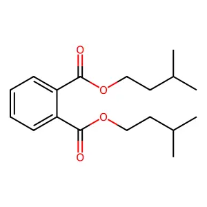 Diisopentyl phthalate structure