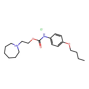 Compound C19H31ClN2O3 structure