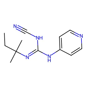 Compound C12H17N5 structure