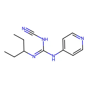Compound C12H17N5 structure