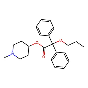 Propiverine structure