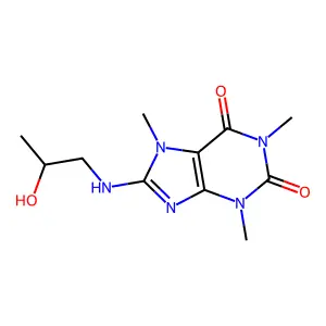 Compound C11H17N5O3 structure