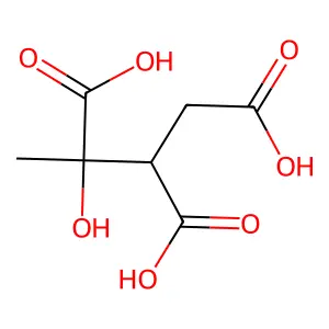 Compound C7H10O7 structure