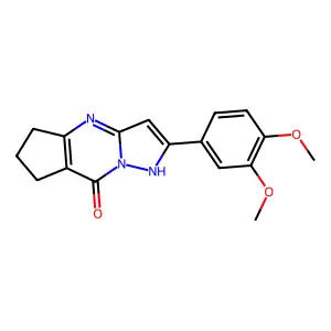 11-(3,4-dimethoxyphenyl)-1,8,12-triazatricyclo[7.3.0.03,7]dodeca-3(7),8,10-trien-2-one structure