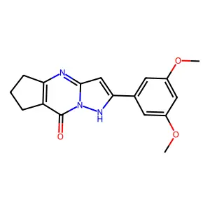 11-(3,5-dimethoxyphenyl)-1,8,12-triazatricyclo[7.3.0.03,7]dodeca-3(7),8,10-trien-2-one structure