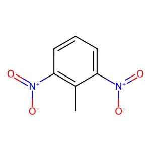 2,6-DINITROTOLUENE structure