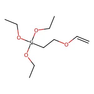 Silane, (2-vinyloxyethyl)triethoxy- structure