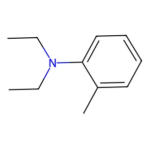 N,N-Diethyl-o-toluidine structure