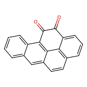 benzo[a]pyrene-11,12-dione structure