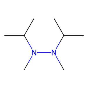 1,2-Dimethyl-1,2-dipropylhydrazine structure