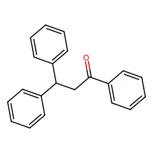1,3,3-triphenylpropan-1-one structure