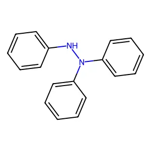1,1,2-triphenylhydrazine structure