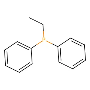 Ethyldiphenylphosphine structure