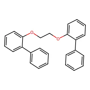 1,2-Bis(2-biphenylyloxy)ethane structure