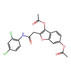 Compound C20H15Cl2NO6 structure