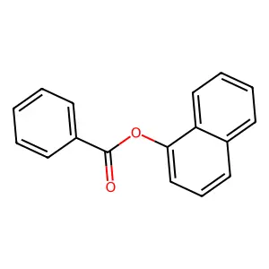 Compound C17H12O2 structure