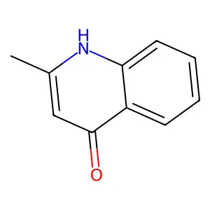 4-Hydroxy-2-methylquinoline structure