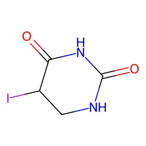 Compound C4H5IN2O2 structure