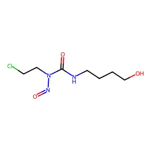 1-(2-Chloroethyl)-3-(4-hydroxybutyl)-1-nitrosourea structure