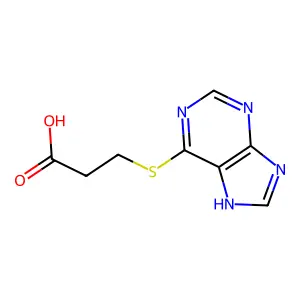 Compound C8H8N4O2S structure