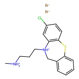 Compound C17H21Br2ClN2S structure