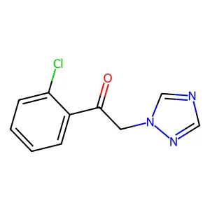 1-(2-chlorophenyl)-2-(1,2,4-triazol-1-yl)ethanone structure
