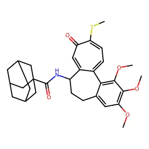N-Desacetyl-N-adamantoyl-thiocolchicine structure