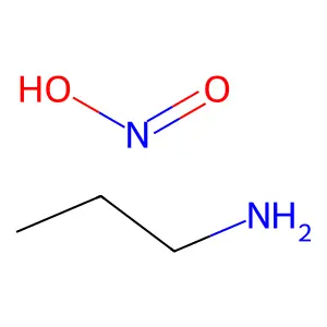 Propylamine nitrite structure