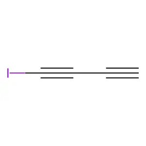 1,3-Butadiyne, 1-iodo- structure