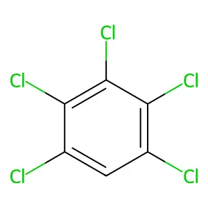 PENTACHLOROBENZENE structure