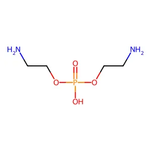 Bis(2-aminoethyl) hydrogen phosphate structure