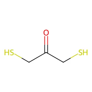 1,3-bis(sulfanyl)propan-2-one structure
