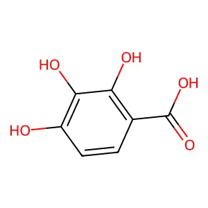 2,3,4-TRIHYDROXYBENZOIC ACID structure