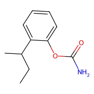 (2-butan-2-ylphenyl) carbamate structure