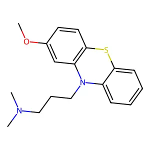 Methopromazine structure
