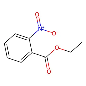 Ethyl 2-nitrobenzoate structure