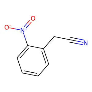 2-Nitrophenylacetonitrile structure