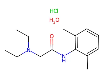 lidocaine structure