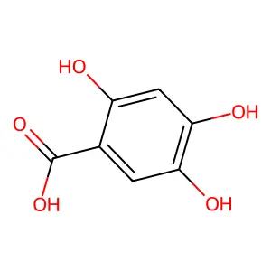 Compound C7H6O5 structure